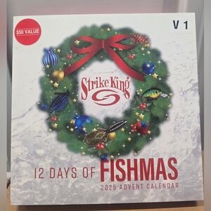 Strike King 12 Days of Fishmas Advent Calendar